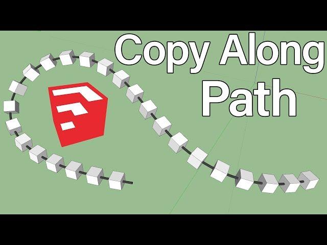 Array Along Path in SketchUp | JHS Powerbar