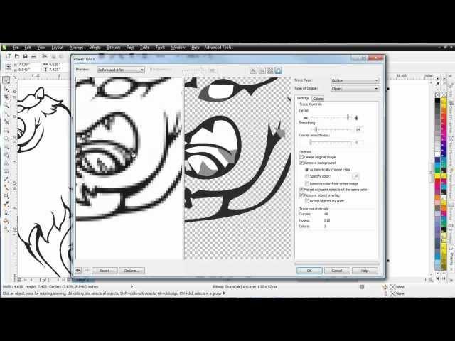 CorelDRAW X6 for beginners Power Trace