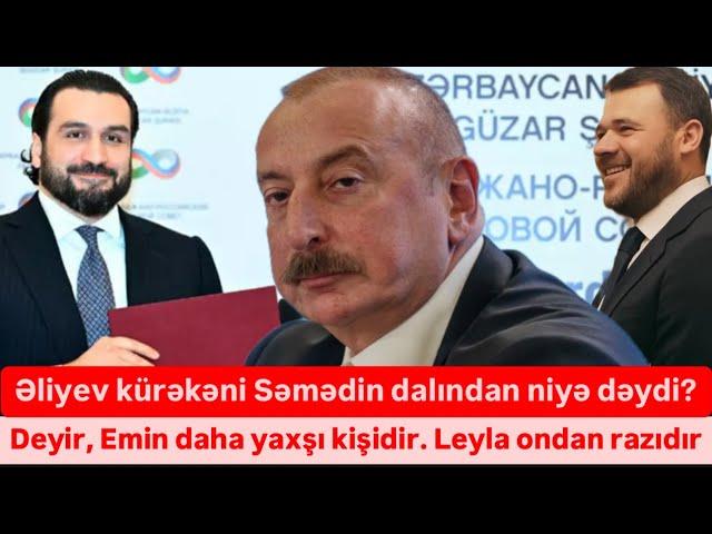 İlham Əliyev, kürəkənlərindən başqa adam tapmadın vəzifəyə qoyasan?!