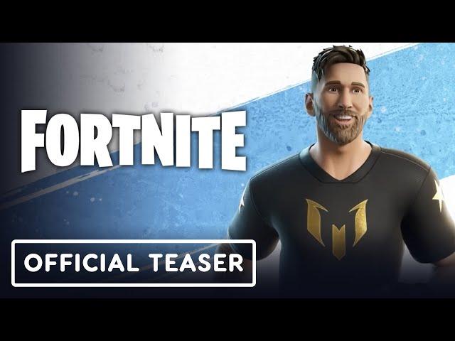 Fortnite x Lionel Messi - Official Collaboration Trailer