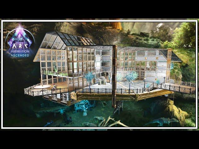 We Built A Huge Cliff Base !! | ARK Aberration [Episode 17]