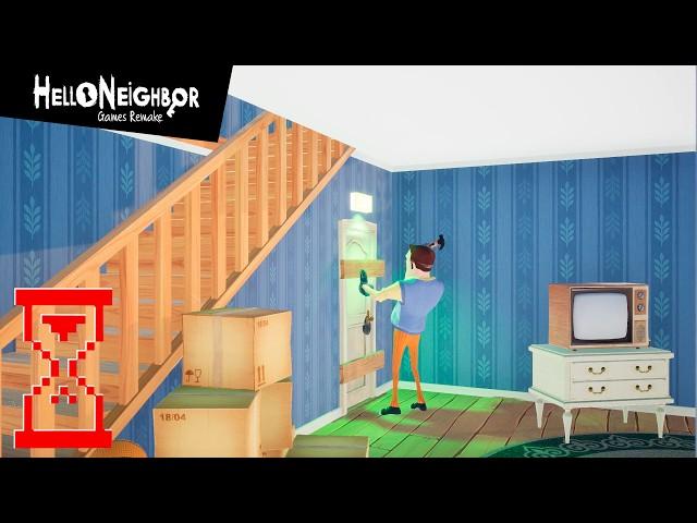 Подборка игр Привет сосед // Hello Neighbor Games Remake