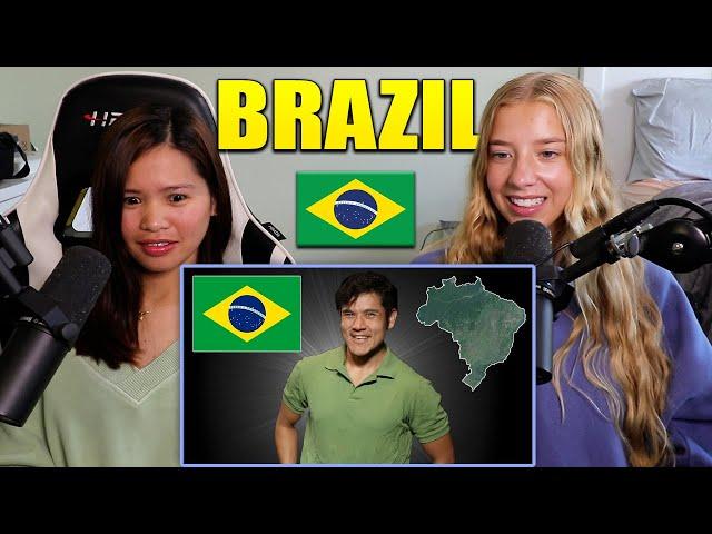 American Girls React to Geography Now Brazil