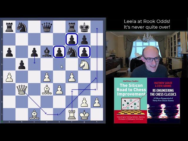 Silicon Road: Leela gives ROOK Odds! It's never quite over!