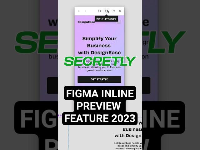 Figma new inline preview feature in 2023 coming in hot #figma #figmatutorial #figmatips #ui #config