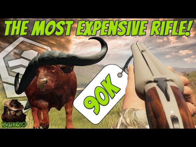 Is The MOST EXPENSIVE Rifle Useless? We Test It On A GIANT Diamond Cape Buffalo! Call of the wild