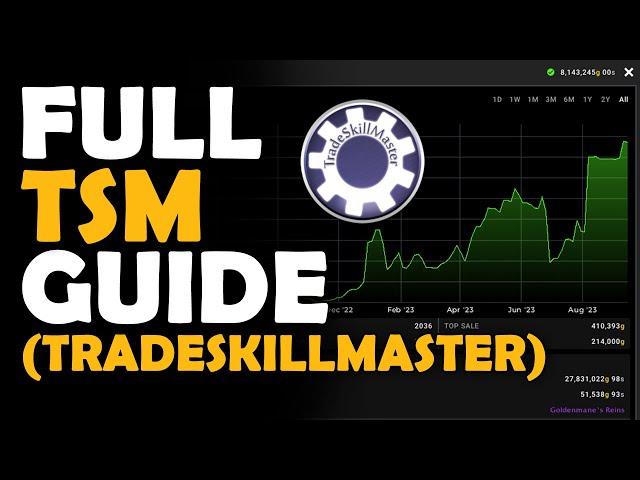 TSM Beginners Guide | Full Guide for Trade Skill Master Addon World of Warcraft