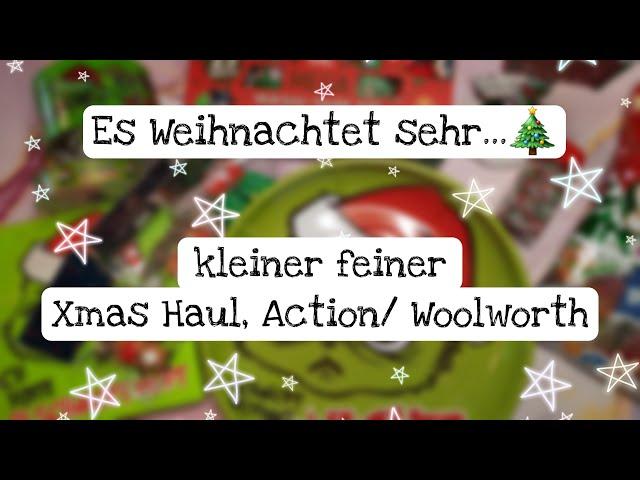  Xmas Haul  Action / Woolworth *der Grinch ist los* #haul #action #xmas #designpaper #grinch  