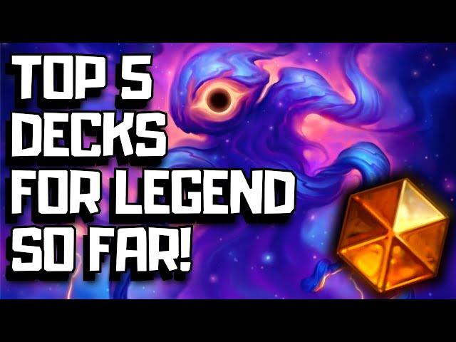 Best Hearthstone Meta Decks For The Great Dark Beyond So Far!