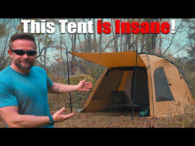 The Most IMPRESSIVE Hot Tent That I Have Seen Yet - NatureHike Dune Tent