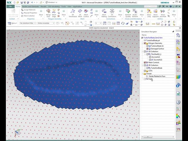 NX fix surface for mesh with Mesh Morphing