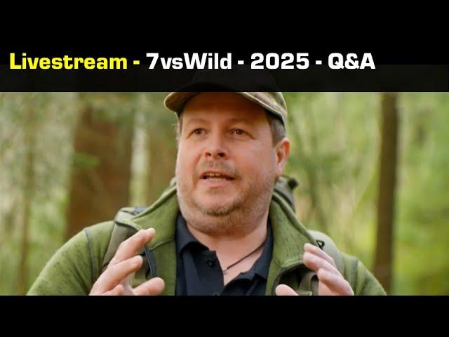 Livestream - 2025 wird gut?+++7vsWild Hetzjagd+++Q&A