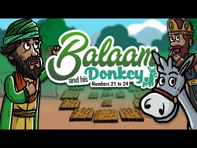 Balaam and his donkey | Animated Bible Stories | My First Bible | 31