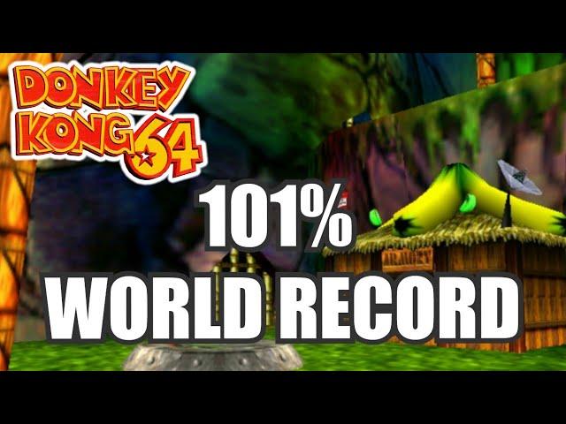 Donkey Kong 64 - 101% in 5:10:47 (Former World Record)
