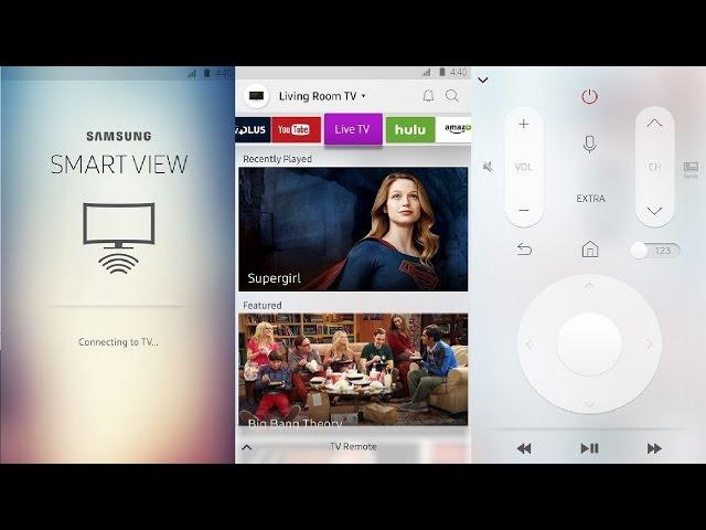 Новое приложение Samsung Smart View подключаем к телевизору смартфон