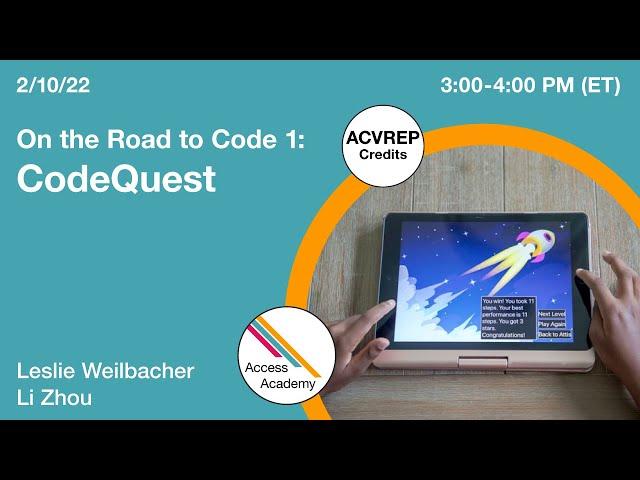 On the Road to Code 1: CodeQuest