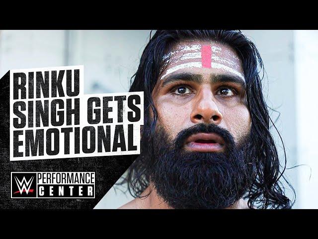 Rinku Singh gets emotional talking about his Mom