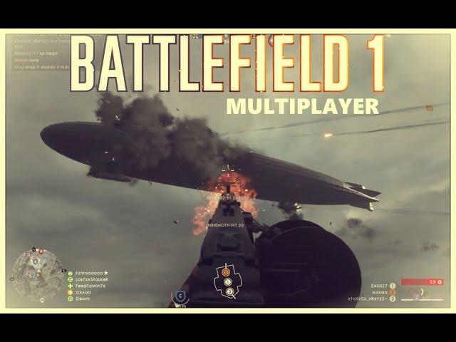 Battlefield 1 - Multiplayer First Look Gameplay Preview