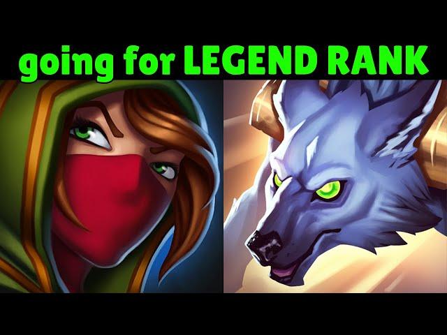 Playing For HIGHEST Rank Possible in Legion TD 2 Ranked!