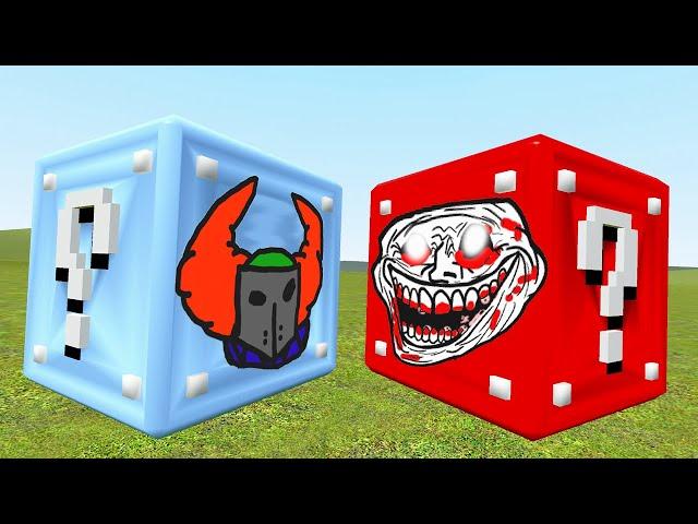 TROLLGE vs MADNESS COMBAT Lucky Blocks! (Garry's Mod)