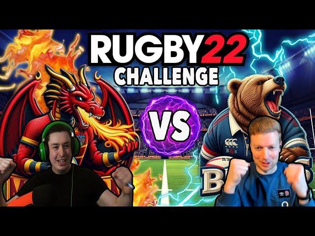 MaD Dragon vs @BearsGamer - Rugby 22 Challenge - New Zealand vs USA