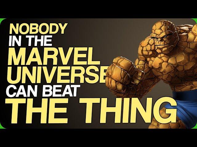 Nobody in The Marvel Universe Can Beat The Thing (Best 'Never Give Up' Moments)