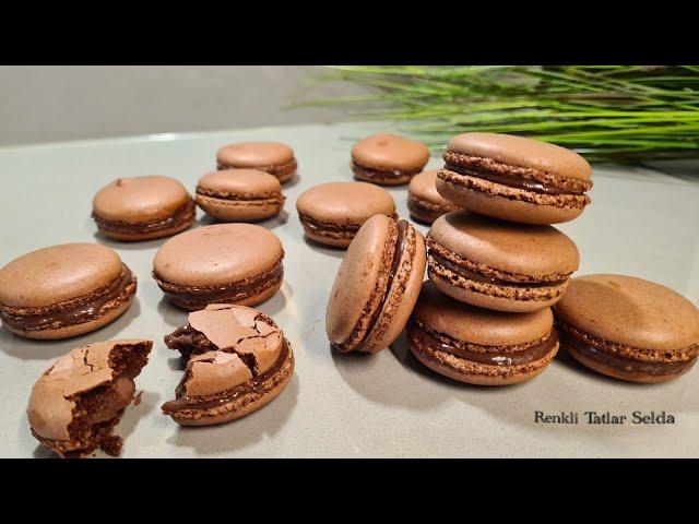 Evde Çok Kolay Makaron Nasıl Yapılır. |Makaron Tarifi |how to make macarons at home