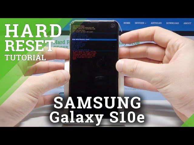 How to Hard Reset SAMSUNG Galaxy S10e – Bypass Screen Lock / Hardware Reset