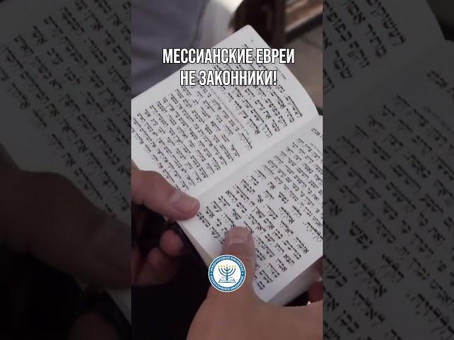 Мессианские евреи не законики!  #апологетика #мбао #библейскаявера #израиль