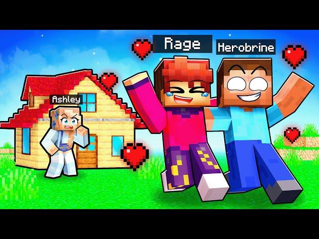 I Found a FRIENDLY HEROBRINE in Minecraft!