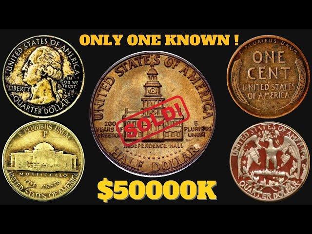 MILLION DOLLAR COINS: MOST VALUABLE TOP 10 USA OLD RARE COINS WORTH MILLIONS OF DOLLARS!