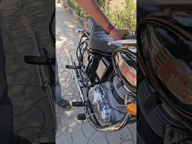 New Bullet 350 Standard Exhaust Change | After Market Modification Exhaust change  Sound with C-bend