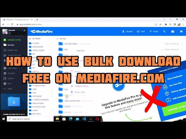 Download Folders From MediaFire