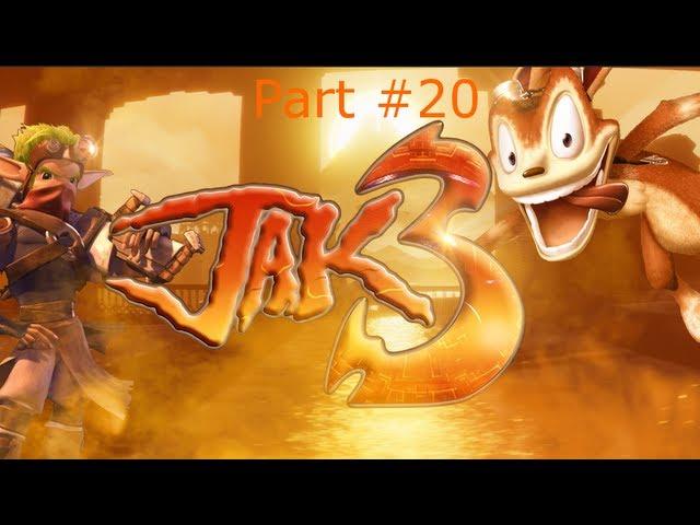 Jak 3  part 20 raising the pillars and flying to the KG war factory (HD)