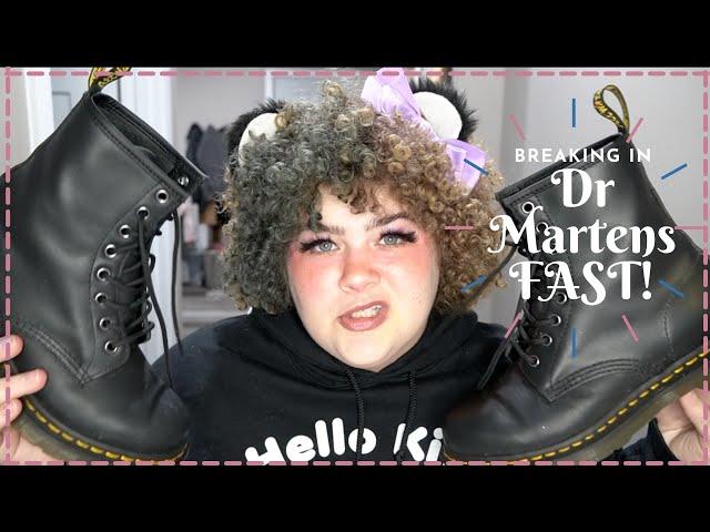 How To Break In  Dr Martens In 5 Wears!