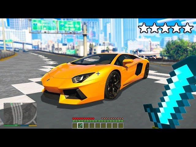 Я ПЕРЕНЁС МИР ГТА 5 В МАЙНКРАФТ! ОБЗОР МОДА GTA 5 и MINECRAFT! ГТА МОД MODS