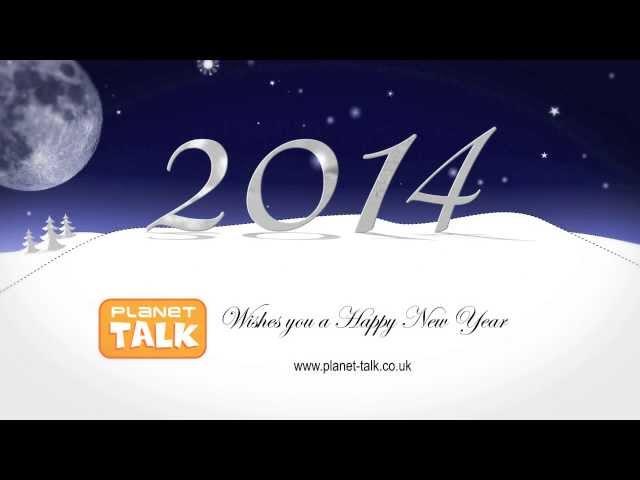 Planet Talk New Year ad  2014