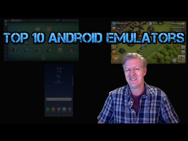 Top 10 Android Emulators for Games, developers.. Run Android apps on  Windows, Mac, Linux, Chrome