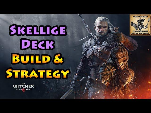 Witcher 3 - Skellige Gwent Deck Build Strategy - 4K Ultra HD