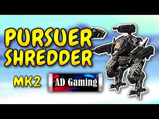 PURSUER SHREDDER Shredding All The Enemies - War Robots MK2 Gameplay WR