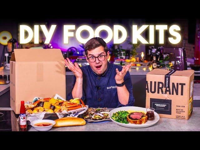 Chef and Normals Review DIY Food Kits Vol.9 (ft. Gordon Ramsay’s Beef Wellington Kit) | Sorted Food