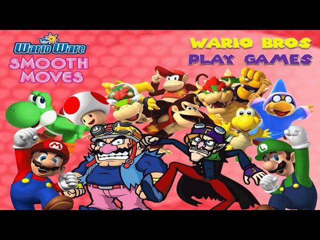 Wario Bros Play Games: WarioWare: Smooth Moves (Wii) #1