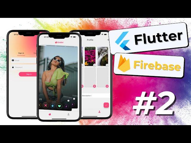 TINDER CLONE #2 • Flutter - BLOC- Firebase • Full Tutorial 