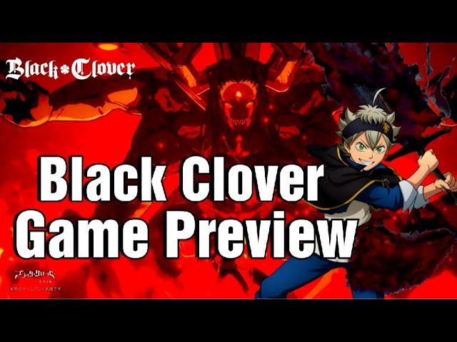 NEW Black Clover Game Preview | BLACK CLOVER MOBILE 2022