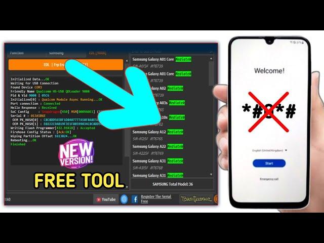 ALL SAMSUNG Galaxy FRP Bypass Android 14 Google Account Remove | One Click Samsung FRP TOOL 2025