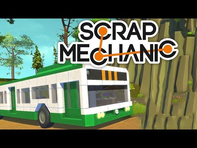 Строим троллейбус в Scrap Mechanic