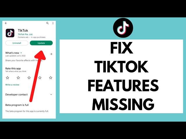 How To FIX TikTok Features Missing (Quick & Easy!)