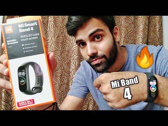 Mi Band 4 Quick Setup & Features!