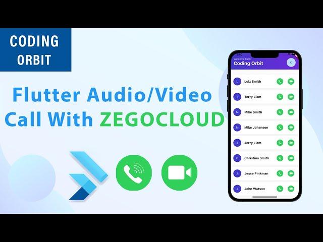 Flutter Video & Audio Call Using ZEGOCLOUD SDK