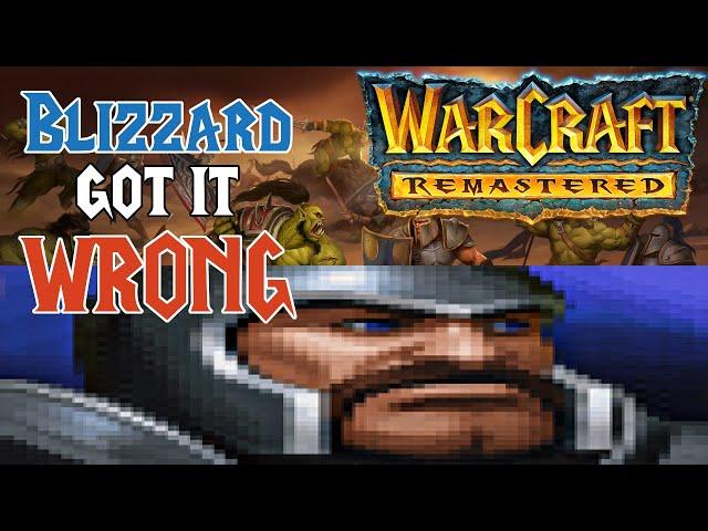 [UPDATE: FIXED] Blizzard got it WRONG - Warcraft 1: Remastered & Tall Pixels